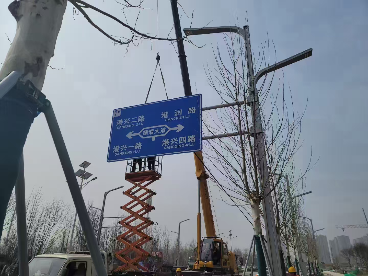 秦皇岛市红绿灯杆交通标志杆 - 排名